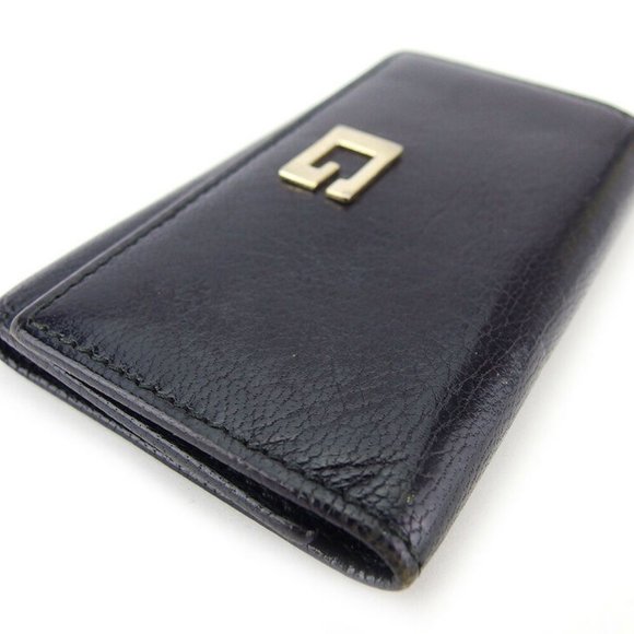 GUCCI key case G mark Leather Auth USED T17123 - Picture 7 of 9